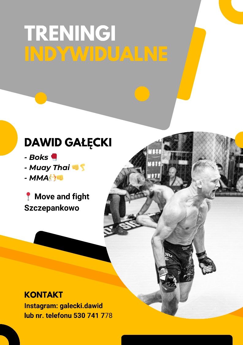 Trener Personalny  Boks/Muay Thai /MMA , Treningi Indywidualne