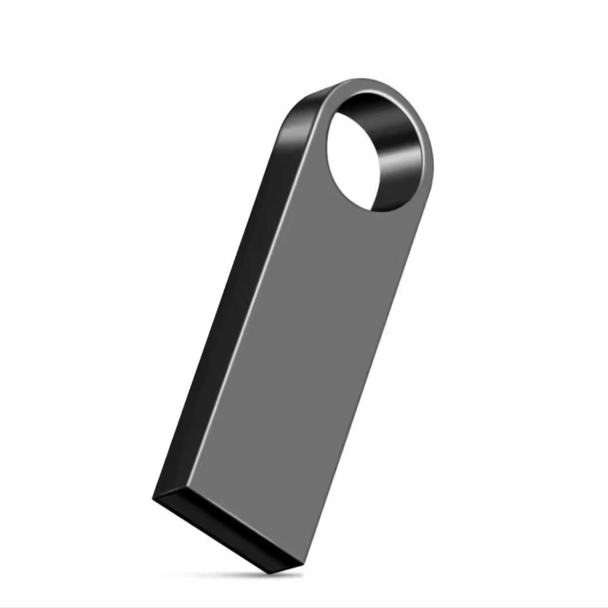 НОВАЯ Металлическая Флешка-брелок 64 ГБ USB флеш-накопитель из металла