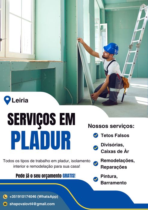 Pladur Profissional l Transforme o seu espaço com qualidade e estilo!