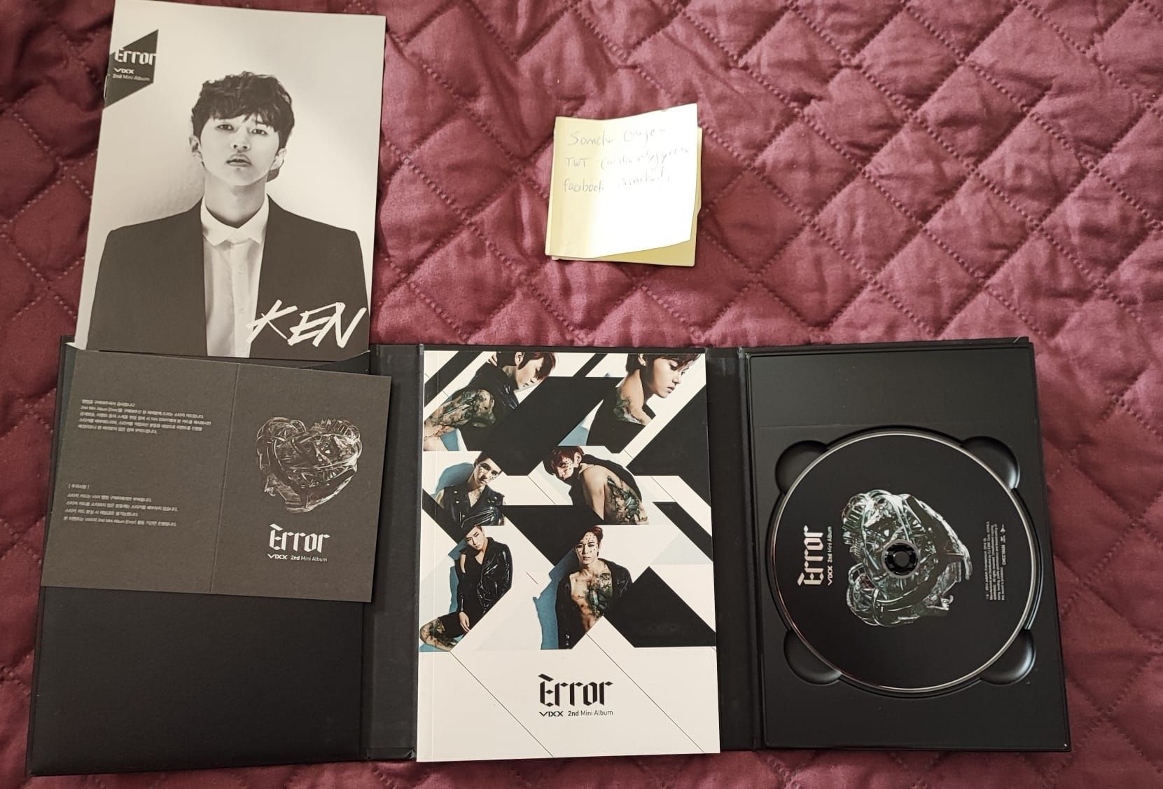 VIXX - Error 2nd mini album (versão Ken) - KPOP