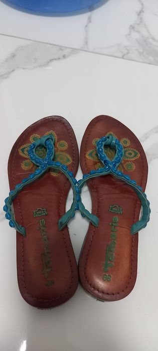 Шлепанцы кожаные 36 размер