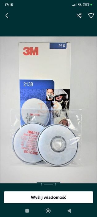 Filtry 2138 3 m orginał