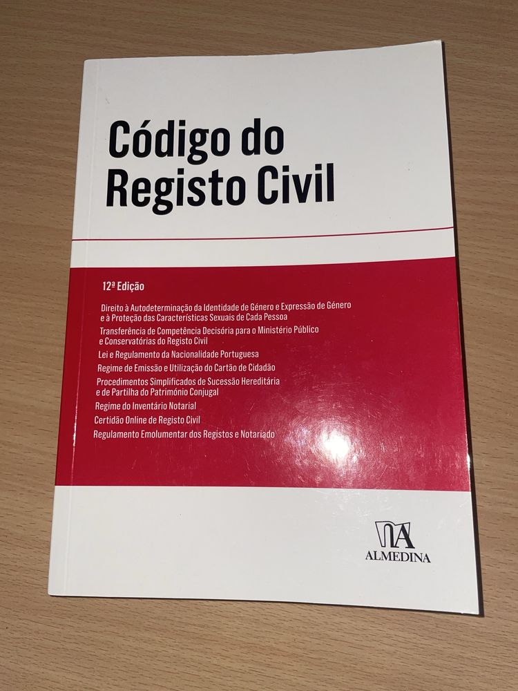 Codigo do registo civil