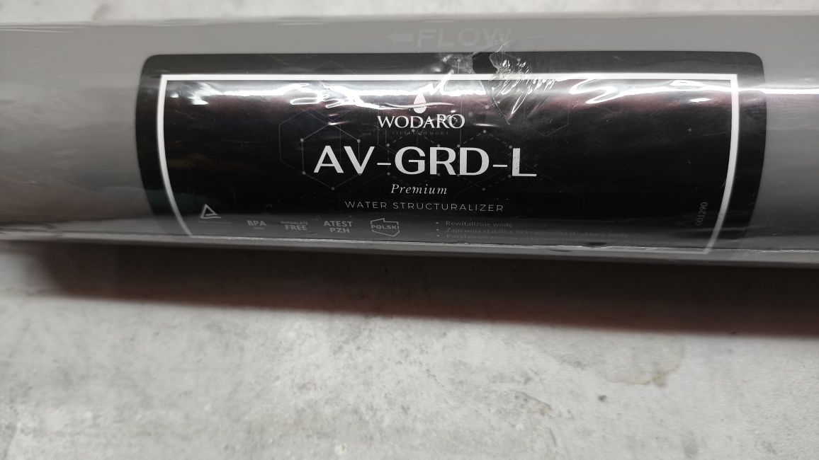 Wkład wody AV-GRD-L strukturyzator wody liniowy wkład WodaRO