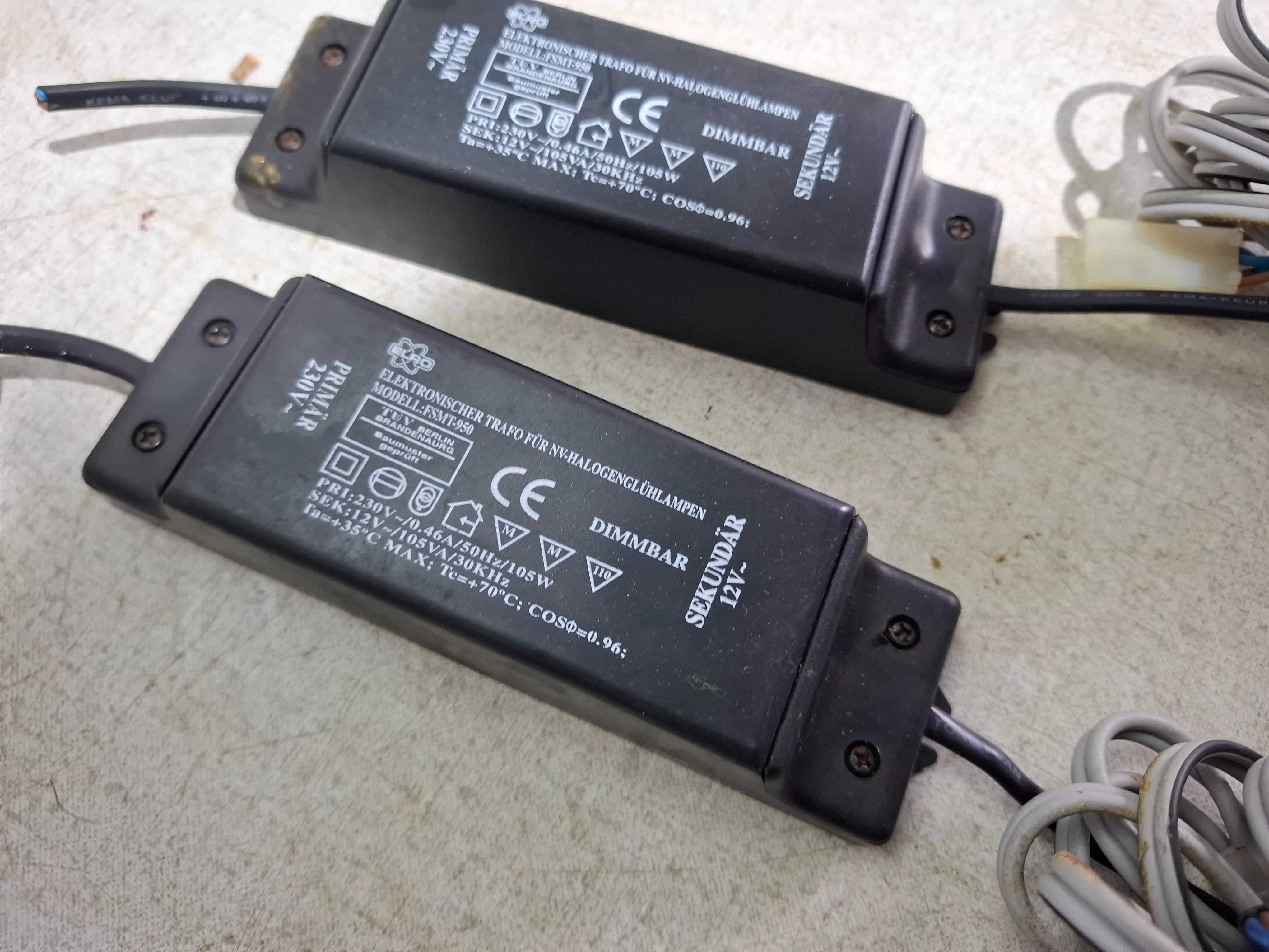 Elektroniczny transformator do niskonapięciowych lamp halogenowych