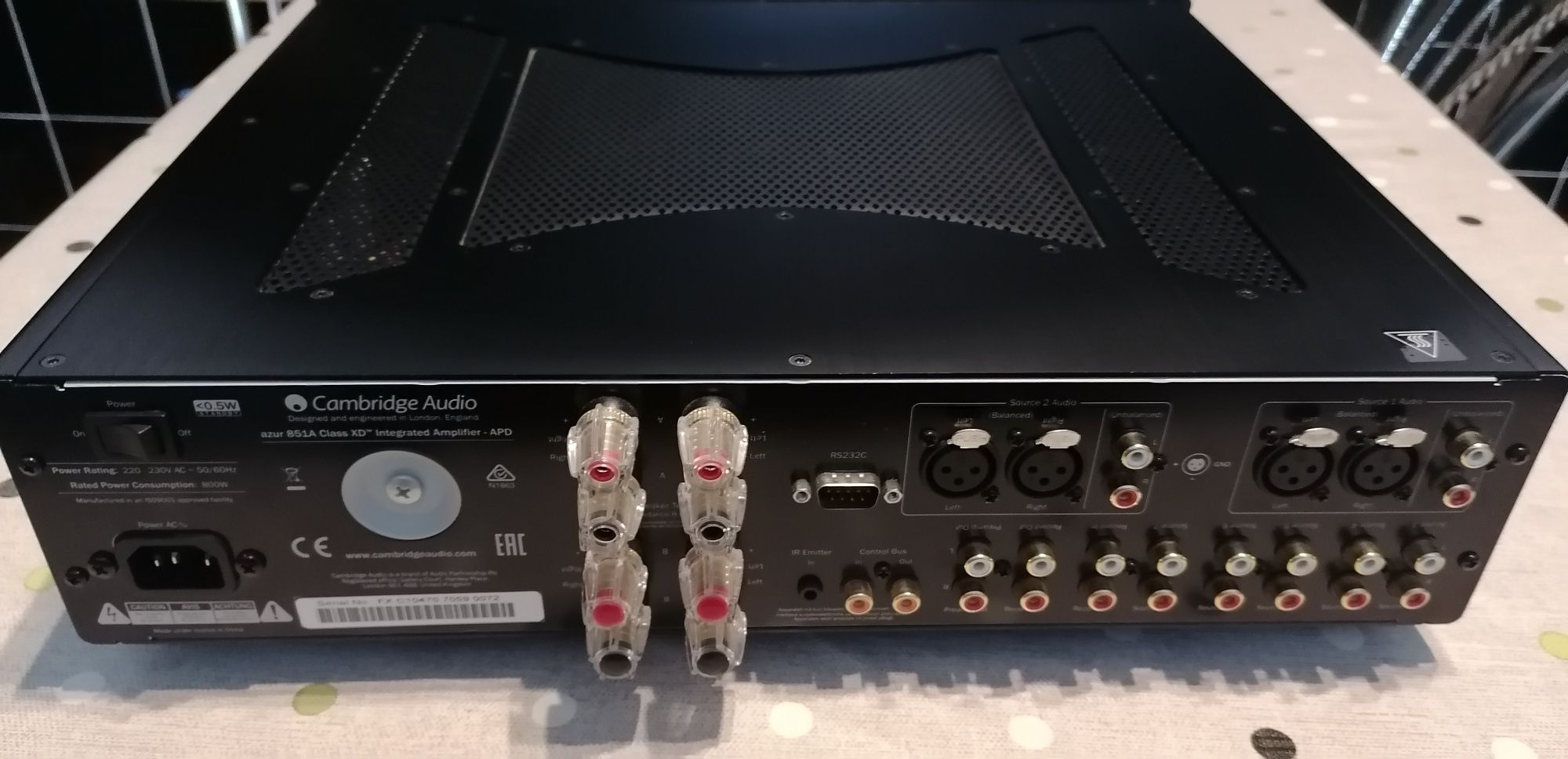 CAMBRIDGE AUDIO AZUR 851A wzmacniacz zintegrowanay