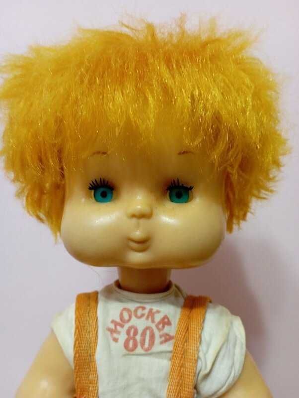 Кукла лялька Вратарь Олимпиада-80 Аским СССР