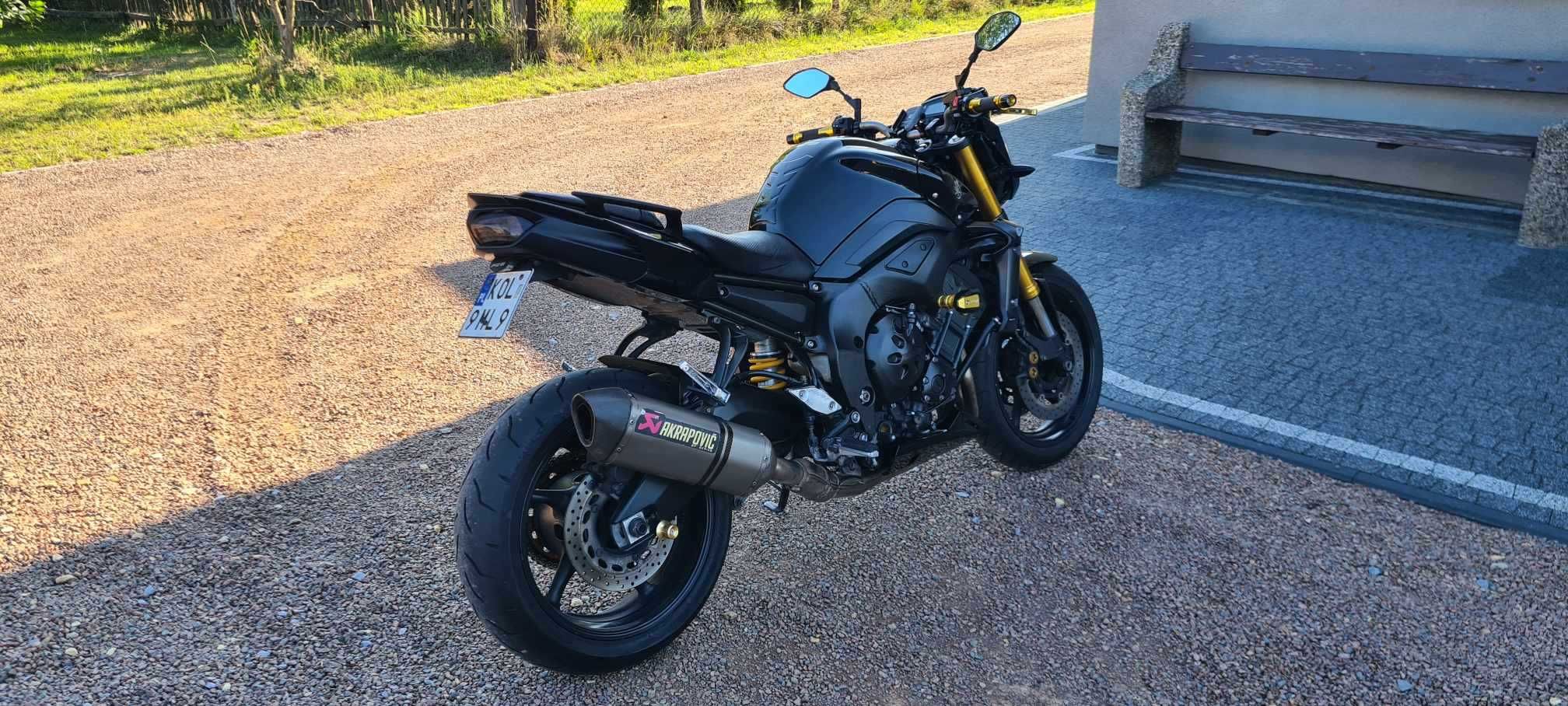Yamaha FZ8N Wydech AKRAPOVIC super stan crashpady zadbany okazja