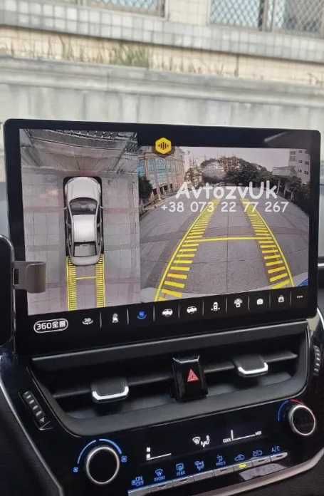 Магнитола COROLLA Toyota AURIS GPS Аурис USB E210 CarPlay Android 13