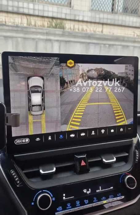 Магнитола COROLLA Toyota AURIS GPS Аурис USB E210 CarPlay Android 14