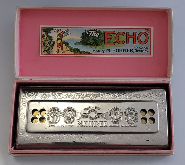 Harmonijka Hohner Echo Harp 54/64 C/G