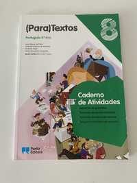 Caderno de atividades Para Textos 8º ano