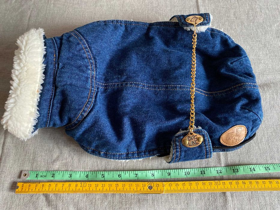 Oryginalna Kurtka Jeansowa Dla Psa „Dog Line” Made in Italy