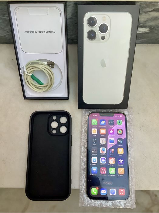 Iphone 13 pro 256gb face id peliculas caixa capa