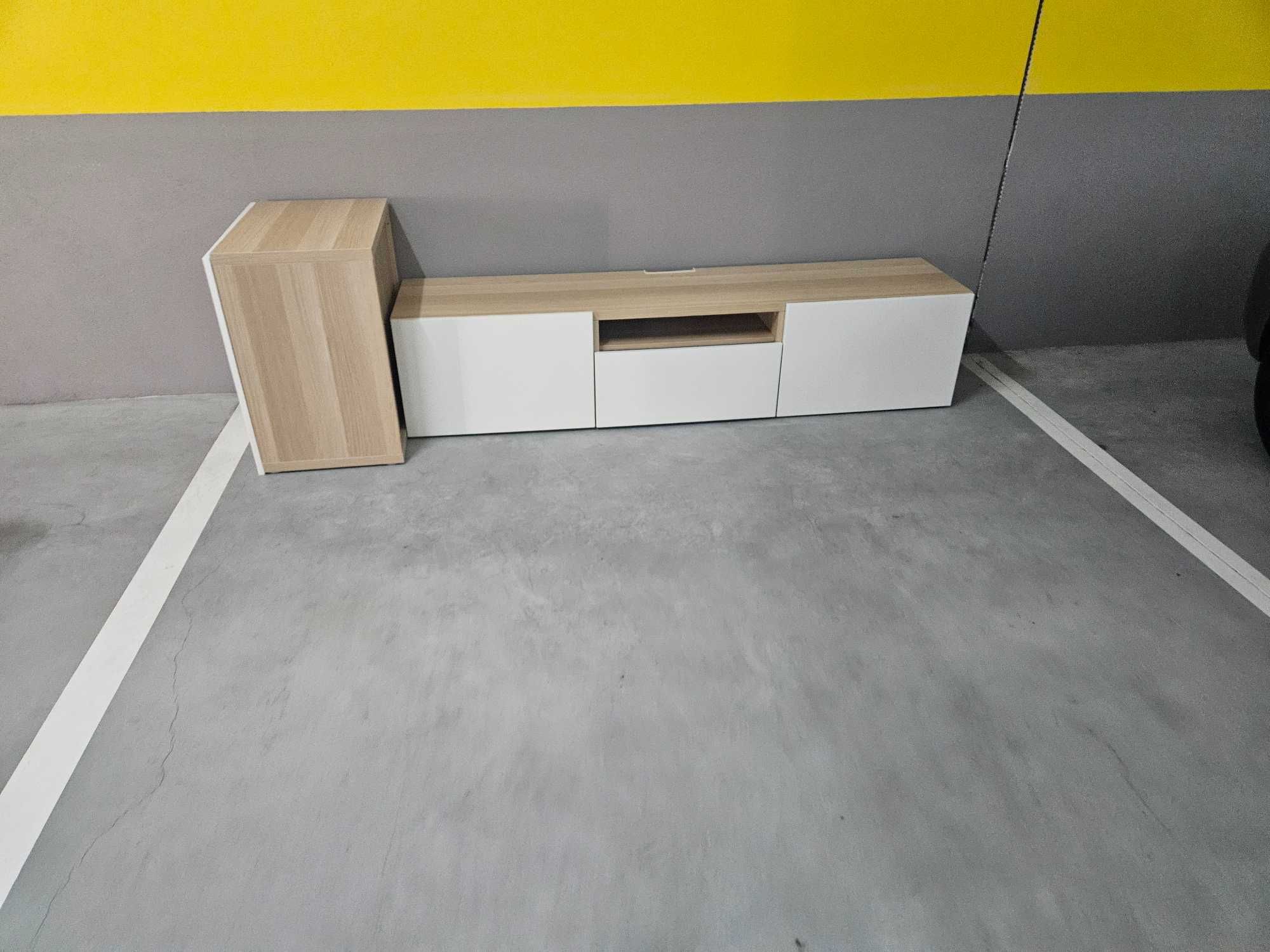 Movel tv ikea duas peças