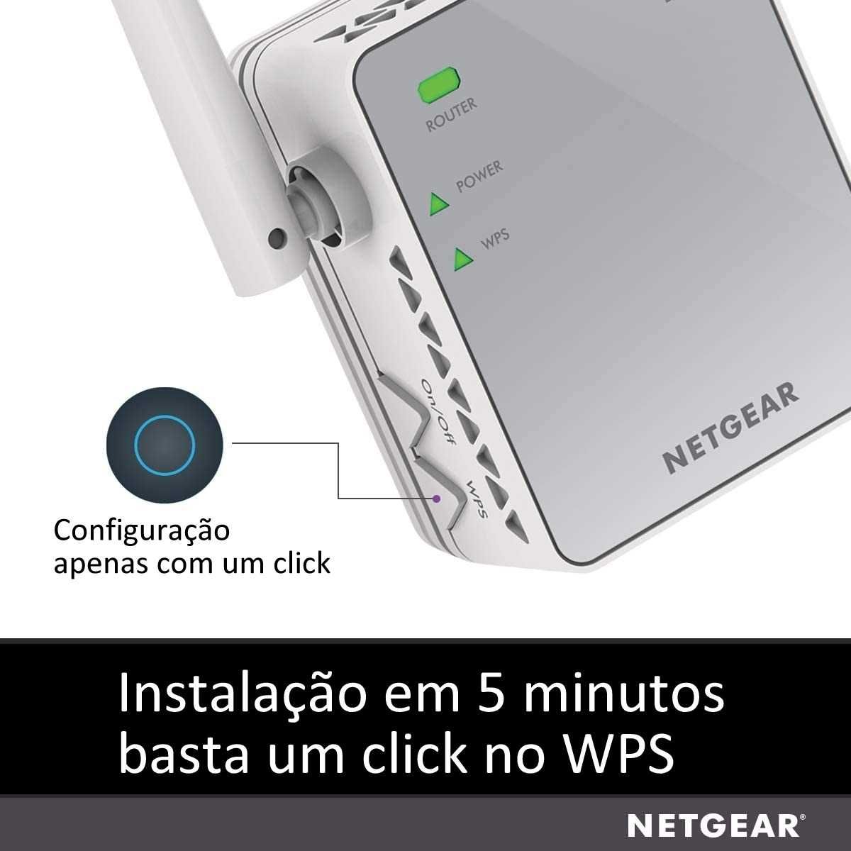 Netgear EX6120 Amplificador \ Repetidor Wi-Fi AC1200 Mbps Dual Band