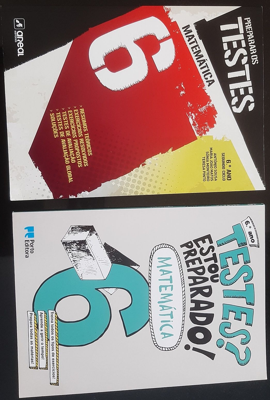 Livros de exames e testes 6 ano,9 ano