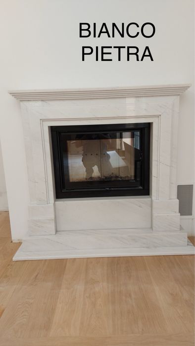 Portal kominkowy kominek z marmuru obudowa
