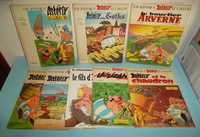 Astérix - Álbuns antigos em francês, algumas 1ªs edições