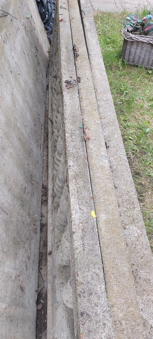 Panele ogrodzeniowe żel beton, zbrojone 8szt. Cena za całość