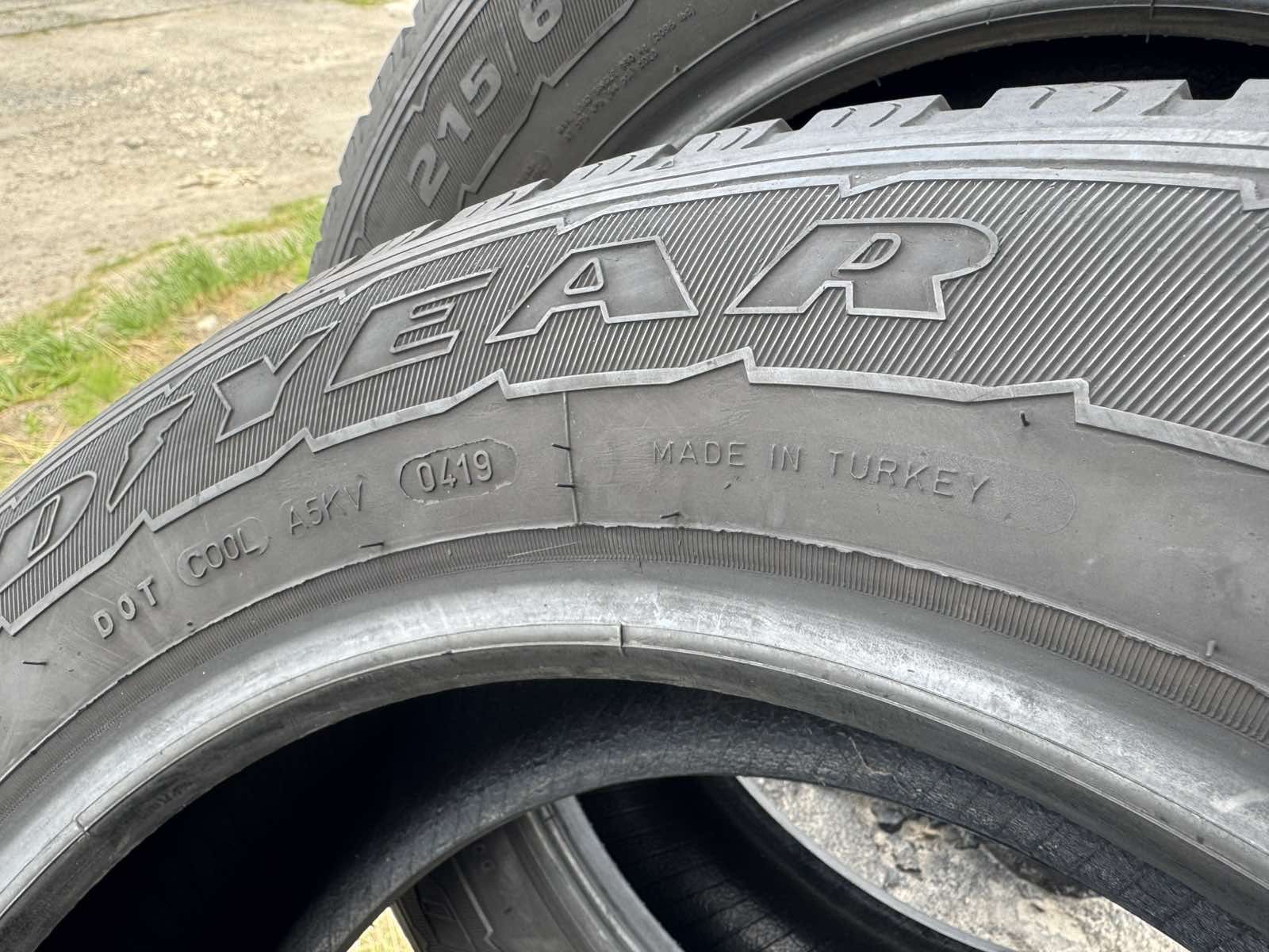 Майже нові літні шини Goodyear 215/65 R16C резина цешка Р16 С