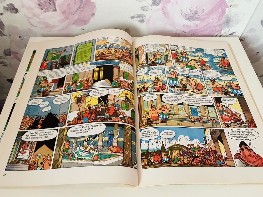 Komik Asterix Gladiator, Asterix i Kleopatra, vintage