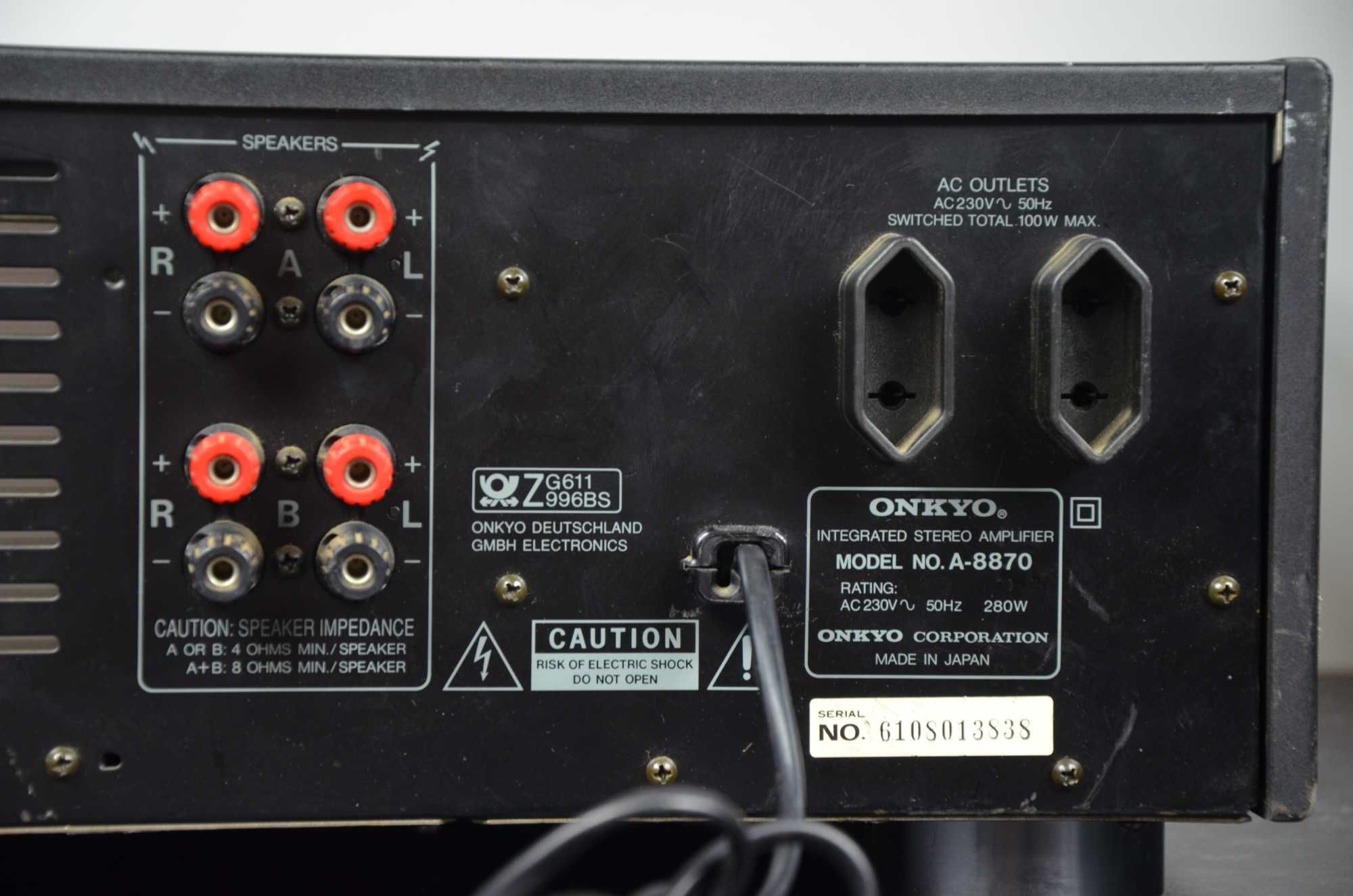 Wzmacniacz STEREO ONKYO INTEGRA A-8870 Okazja Japan