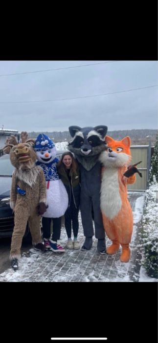 Продам ростові костюми тварини теплі гарні