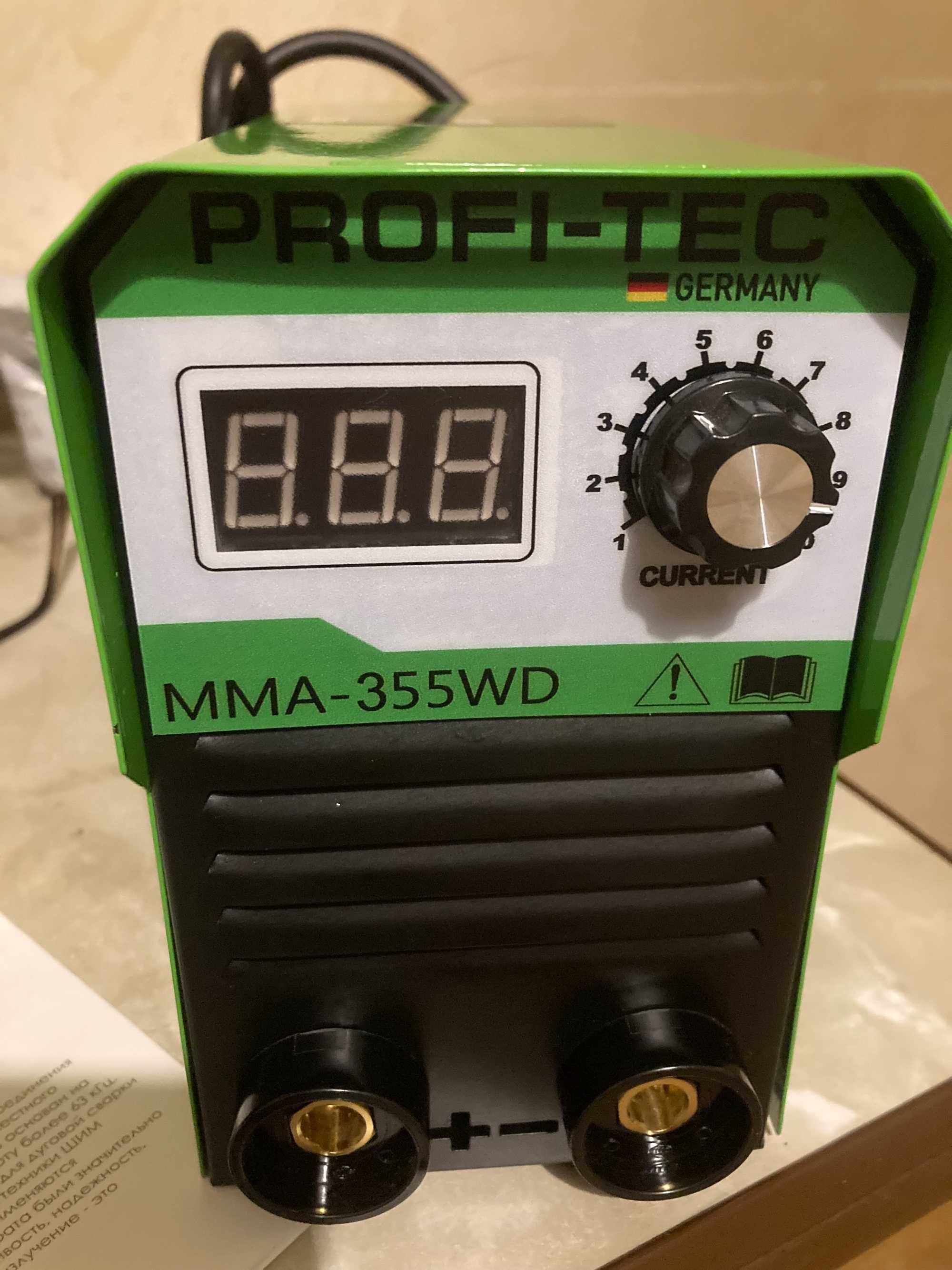 Зварювальний інвертор Profi-Tec MMA-355WD