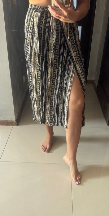 Sukienka midi , zwiewna