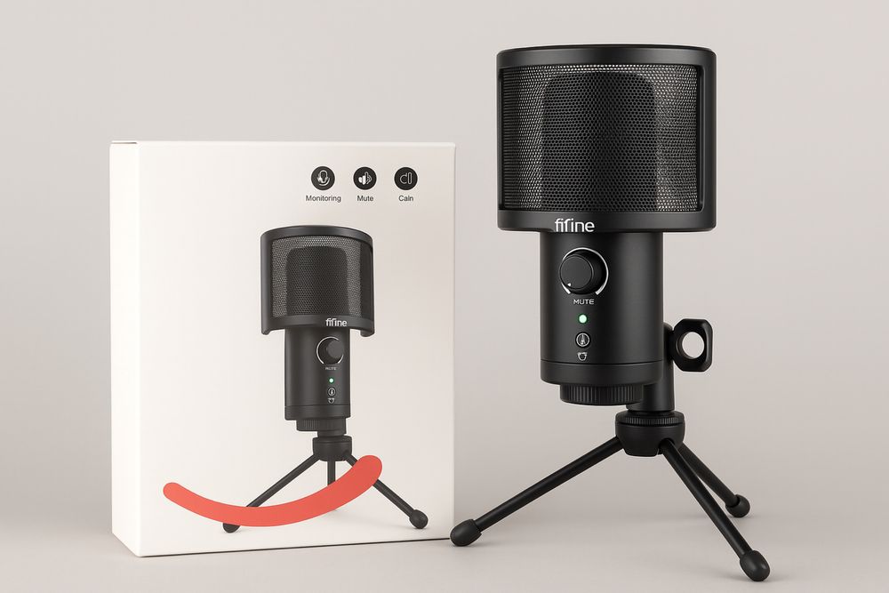 Мікрофон Fifine K683A USB/USB-C