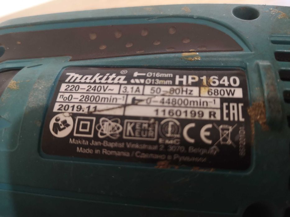 Wiertarka udarowa Makita HP1640