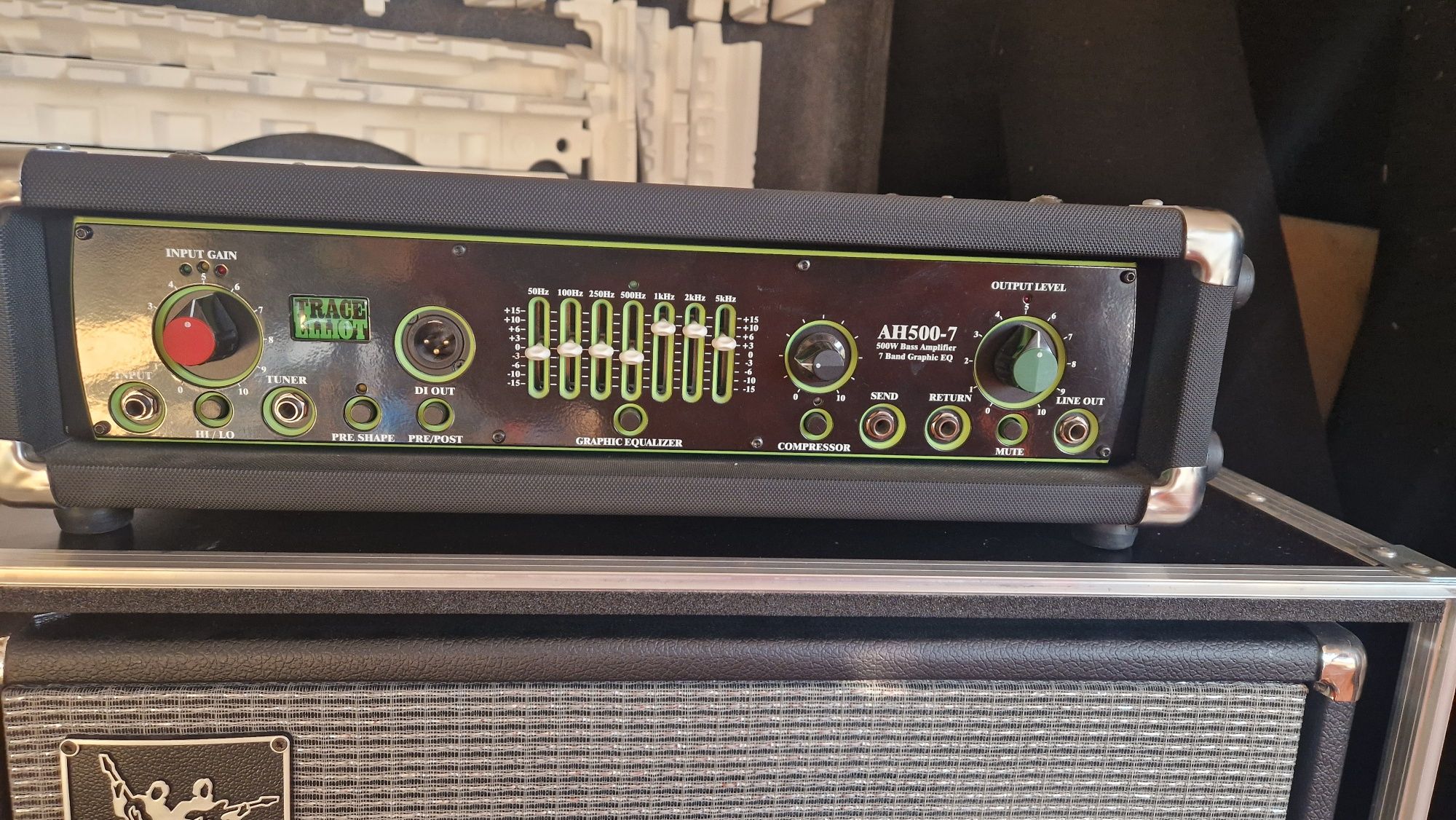 Trace elliott AH500-7 wzmacniacz basowy head głowa 500w