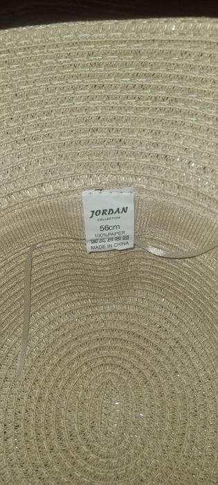 Stylowy kapelusz słomkowy idealny na lato- delikatny BEŻ