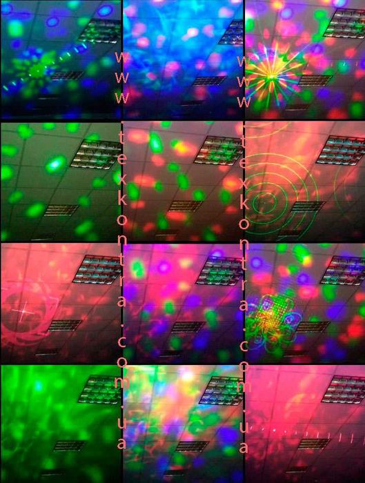 Світл. прилад BIG COMBO 5 (універсальна світломузика для муз. заходів)