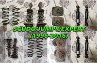 Комплект: Пружина Стойка Амортизатор Полуось Опорный Scudo Jumpy Exper