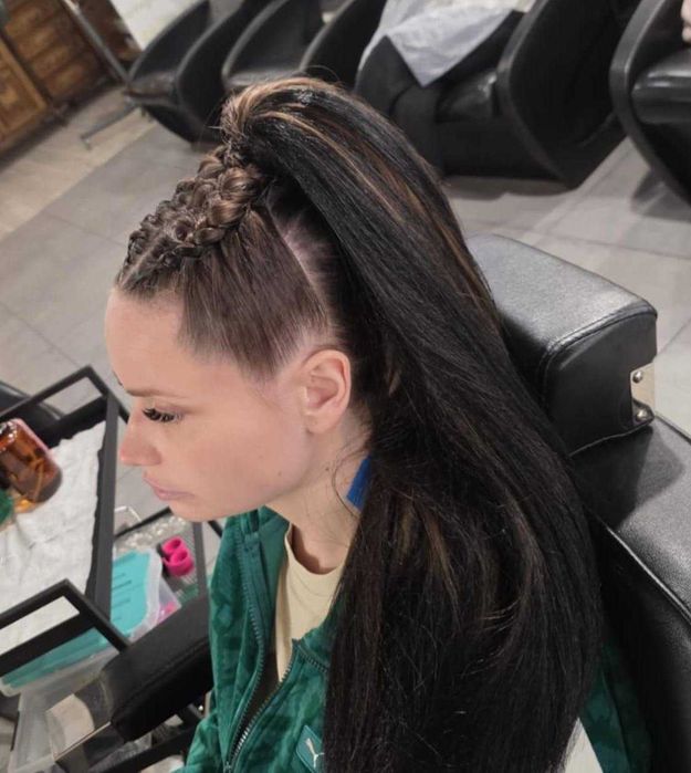 Zaplatanie warkoczyków