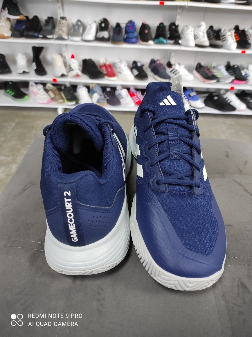 ОРИГІНАЛ 100% Кросівки Adidas Gamecourt 2.0 dark blue/cloud white/halo