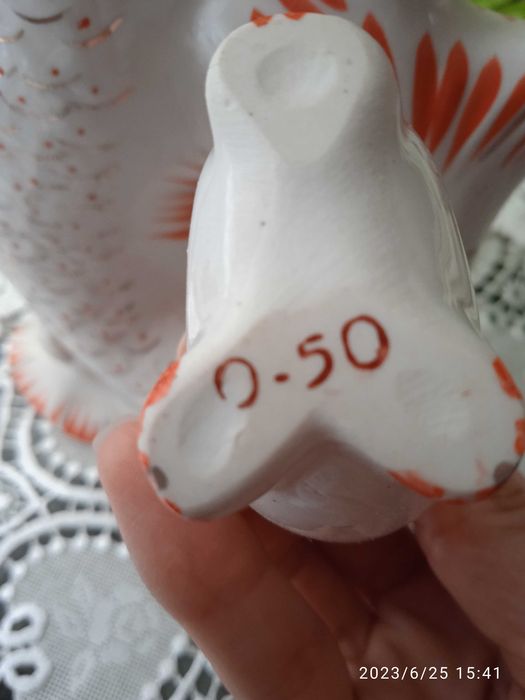 Набор білий Рибки позолота