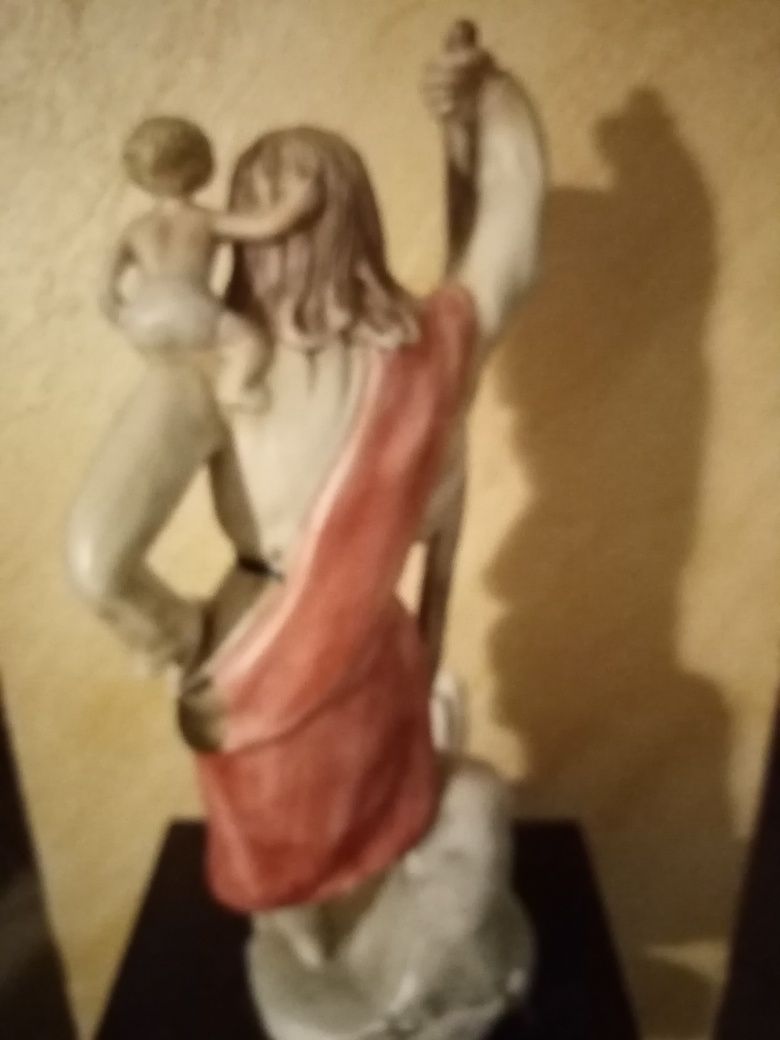 Figura św Krzysztof wysokość 43 cm