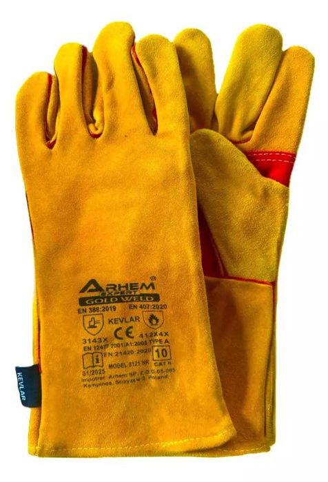 Rękawice skórzane spawalnicze Gold-Weld