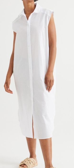 Sukienka zwiewna koszula szmizjerka oversize L,xl