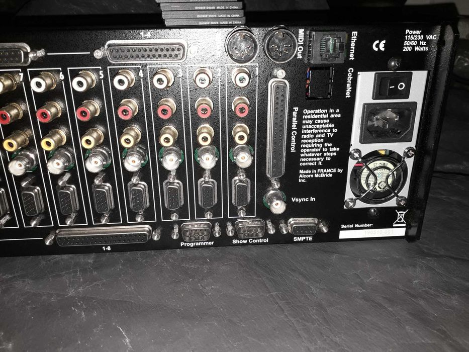 Alcorn McBride VIDEO BINLOOP Digital para Multimédia ou VideoWalls