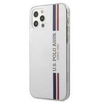 Etui U.s. Polo Assn. Tricolor Collection Na Iphone 12 Pro Max - Białe