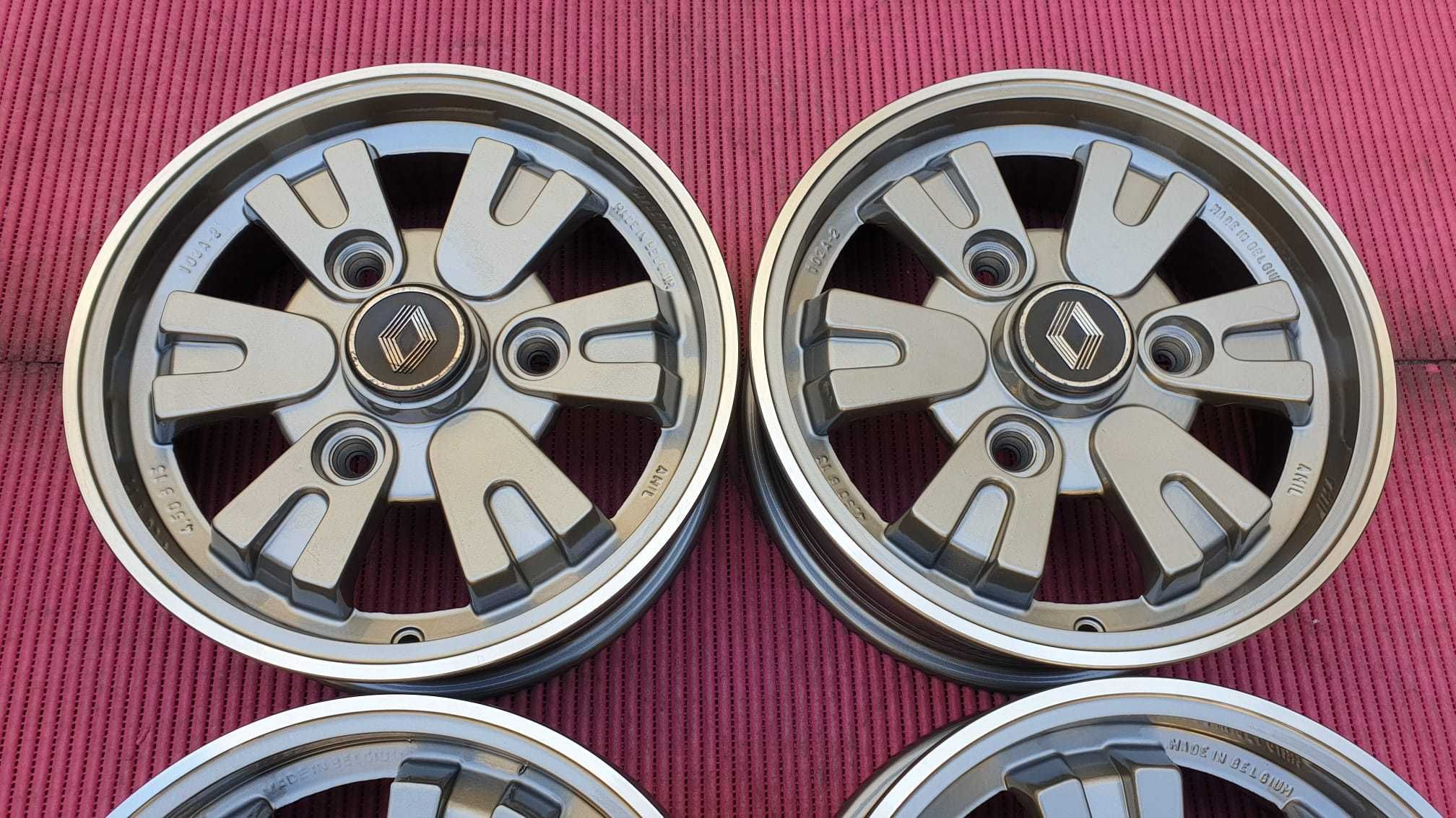 3790-Jantes 13 3x130 Originais Renault 5 tbm para 4L