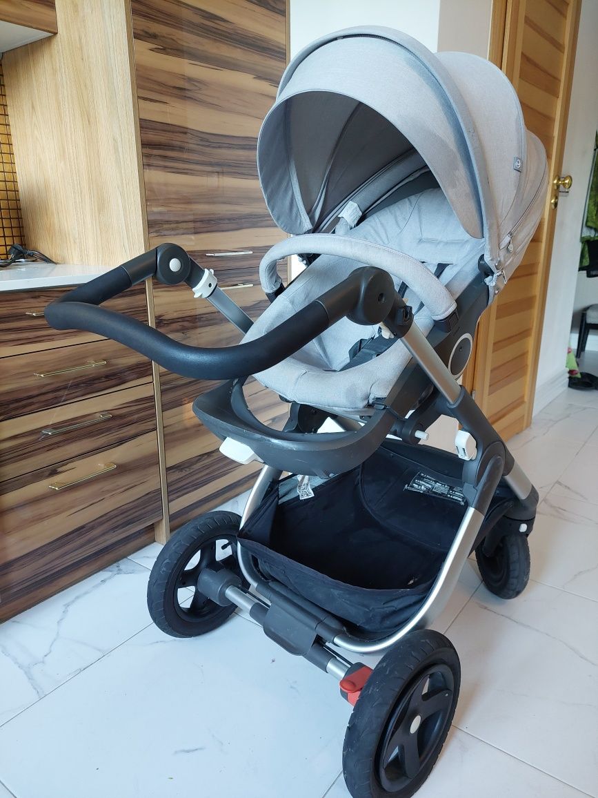 Wózek spacerowy spacerówka Stokke Trailz szary Grey