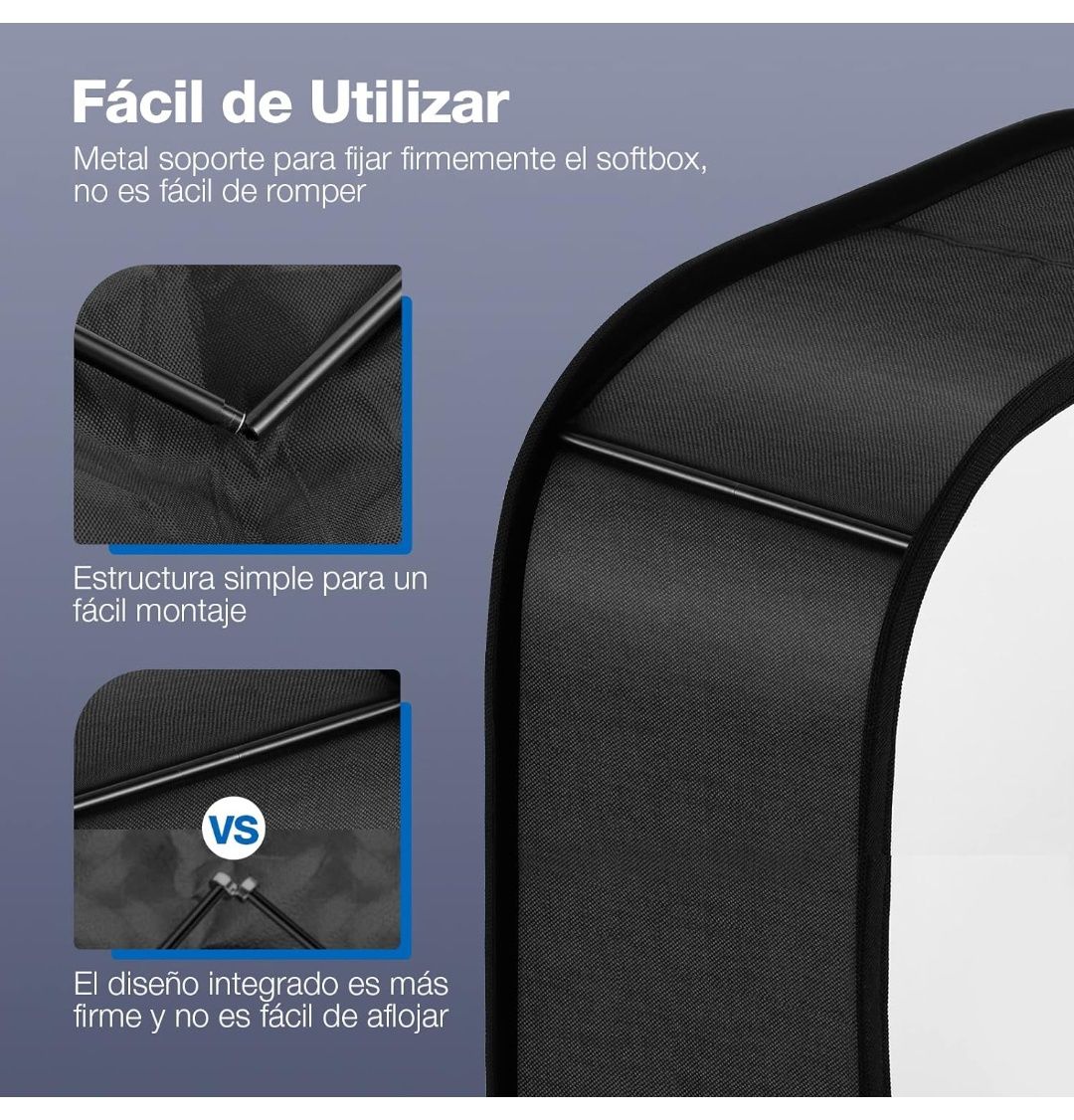 Softbox Difusor para painel led fotografia Ombar NOVO