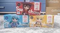 Фигурки Nendoroid Swacchao Konosuba Мегумин, Аква, Даркнесс