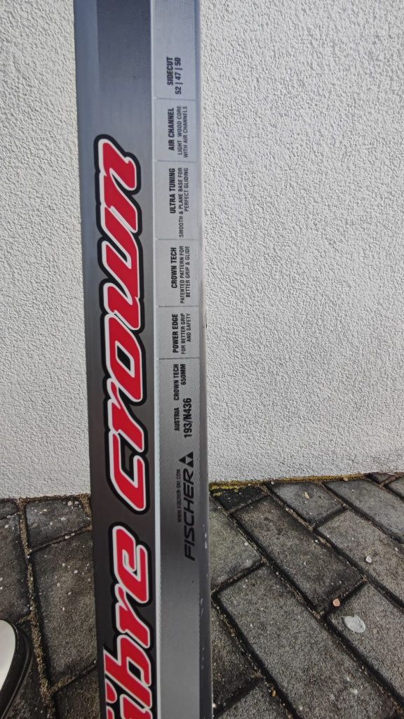 Narty biegowe klasyczne Fischer 193 cm + buty 42