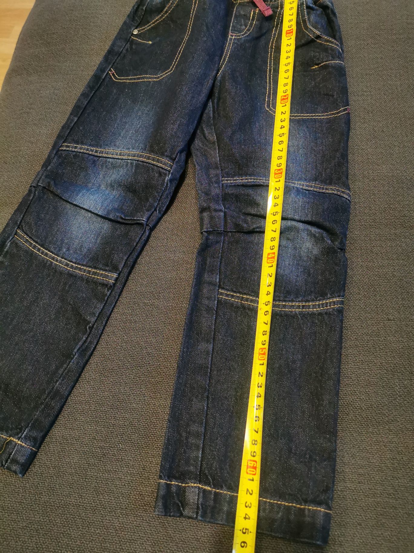 Spodnie jeansowe rozm 116, 5.10.15